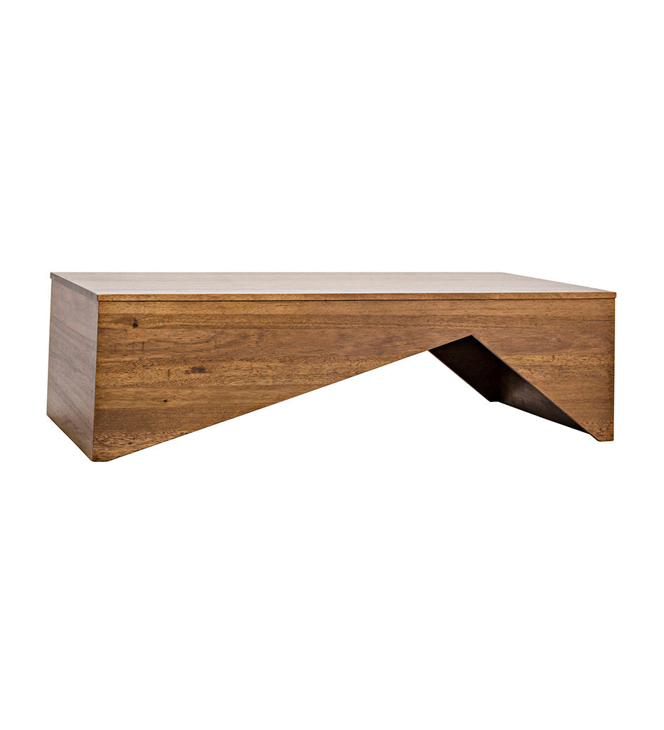 Allred Collaborative - Noir - Daiki Coffee Table - Dark Walnut - Daiki Coffee Table - Dark Walnut - GTAB1016DW