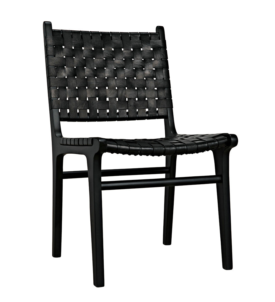 Allred Collaborative - Noir - Dede Dining Chairs - Leather - Dede Dining Chairs - Leather - GCHA277B