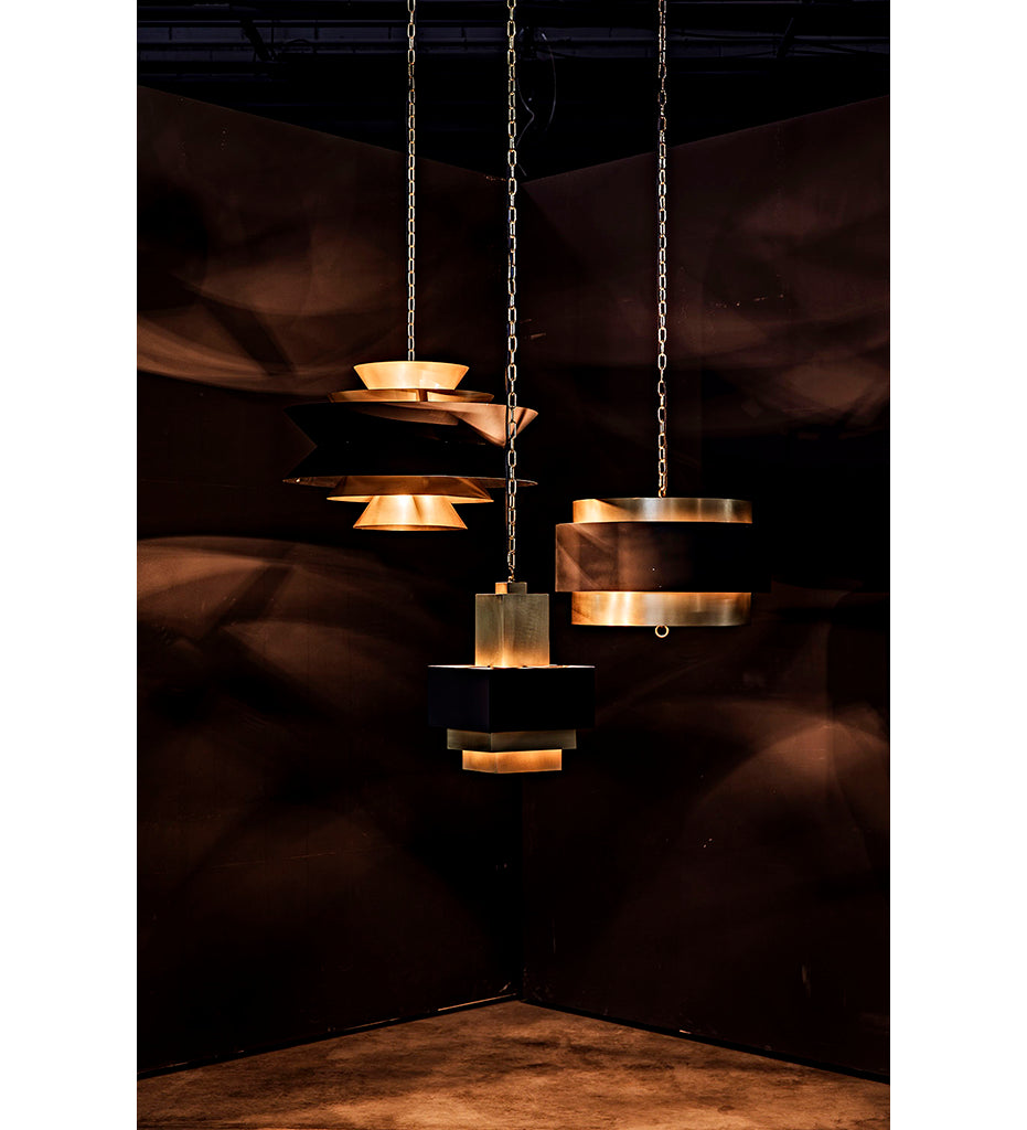 Allred Collaborative - Noir - Demetrius Pendant - Demetrius Pendant - LAMP742