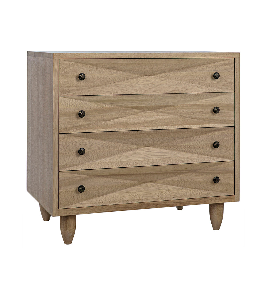 Allred Collaborative - Noir - Diamond Chest - Washed Walnut - Diamond Chest - Washed Walnut - GDRE180WAW