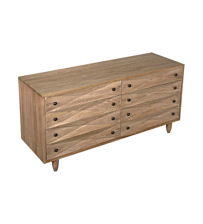 Allred Collaborative - Noir - Diamond Double Chest - Washed Walnut - Diamond Double Chest - Washed Walnut - GDRE180-2WAW