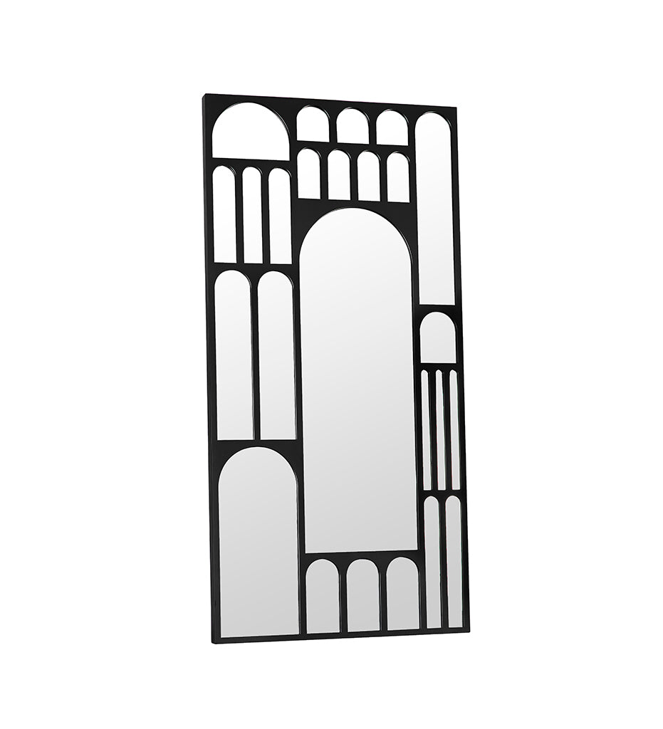 Allred Collaborative - Noir - Doorway Mirror - Black Steel - Doorway Mirror - Black Steel - GMIR173MTB