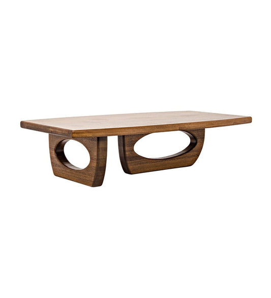 Allred Collaborative - Noir - Douglas Coffee Table - Dark Walnut - Douglas Coffee Table - Dark Walnut - GTAB1019DW