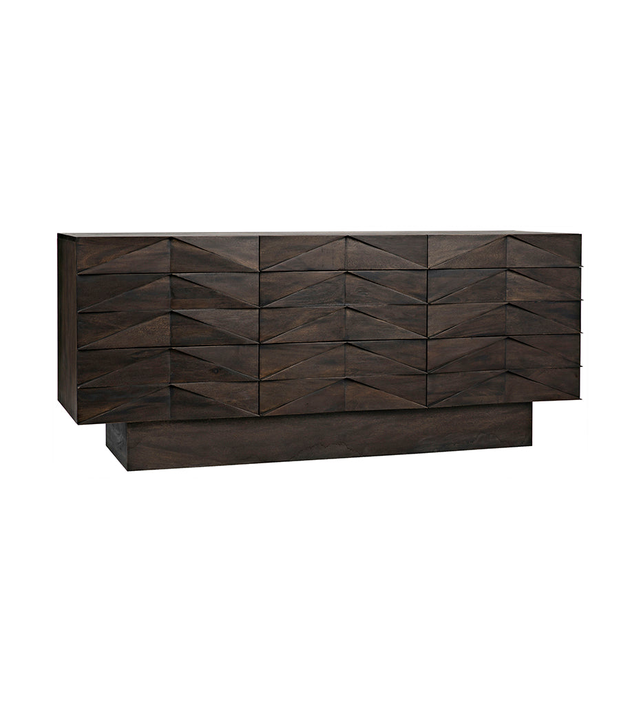 Allred Collaborative - Noir - Drake Sideboard - Ebony Walnut - Drake Sideboard - Ebony Walnut - GCON306EB