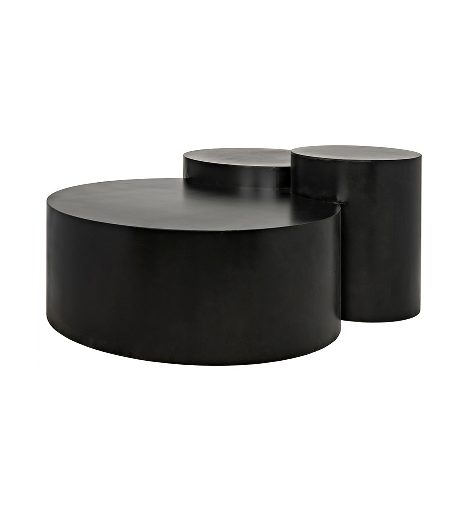 Allred Collaborative - Noir - Ella Coffee Table - Black Steel - Ella Coffee Table - Black Steel - GTAB1034MTB