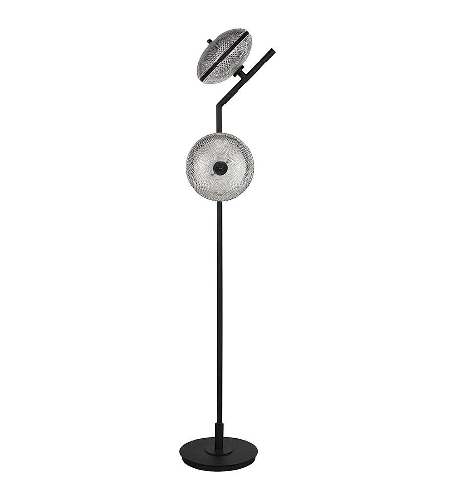 Allred Collaborative - Noir - Gibson Floor Lamp - Gibson Floor Lamp - LAMP766MTB