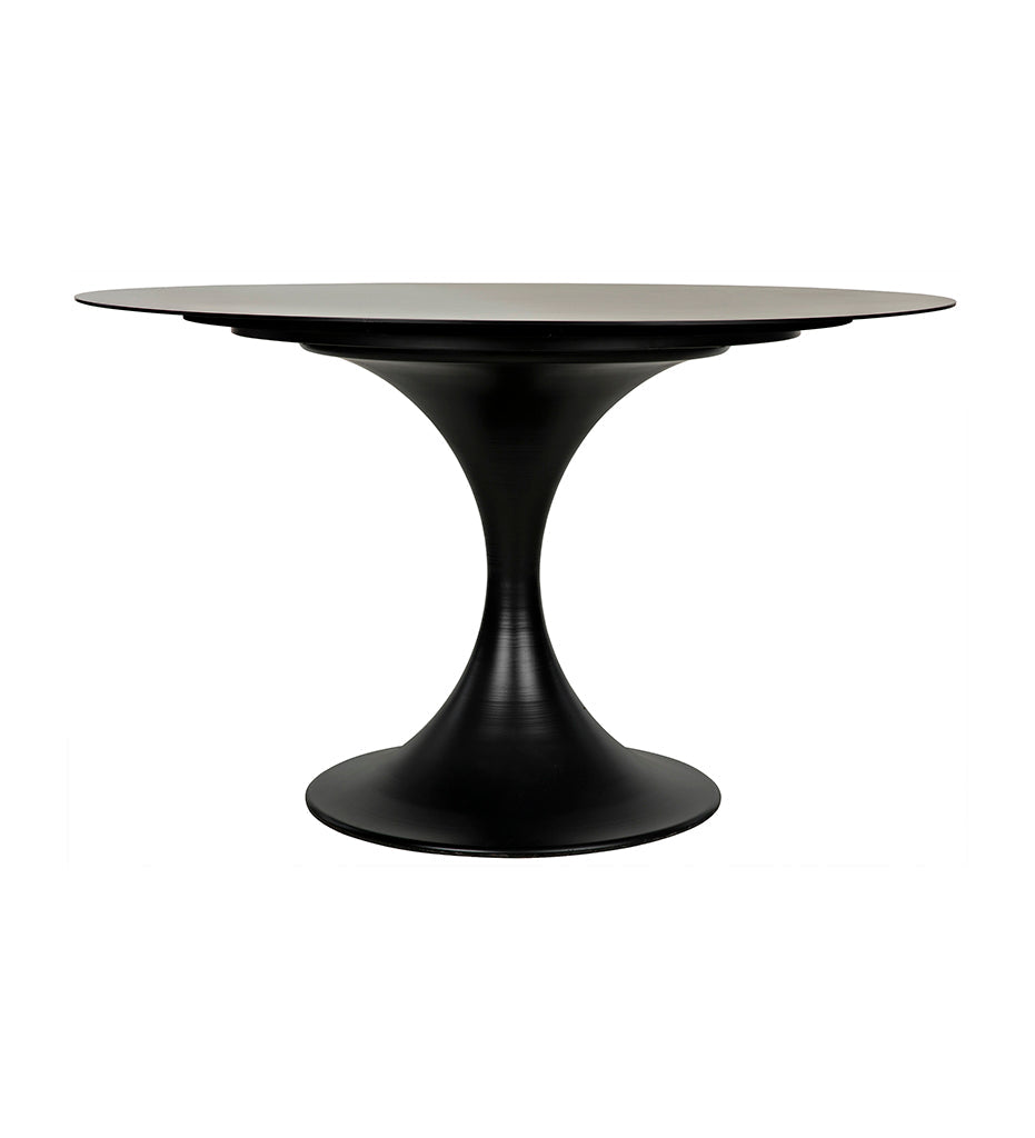 Allred Collaborative - Noir - Herno Table - 48 in - Black Steel - Herno Table - 48 in - Black Steel - GTAB542MTB