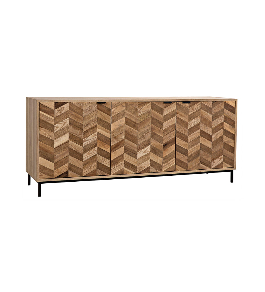 Allred Collaborative - Noir - Herringbone Sideboard - Herringbone Sideboard - GCON270MTB