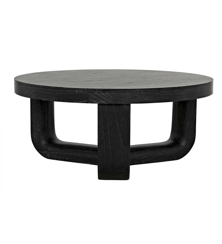 Allred Collaborative - Noir - Joel Coffee Table - Cinder Black - Joel Coffee Table - Cinder Black - GTAB1042CB