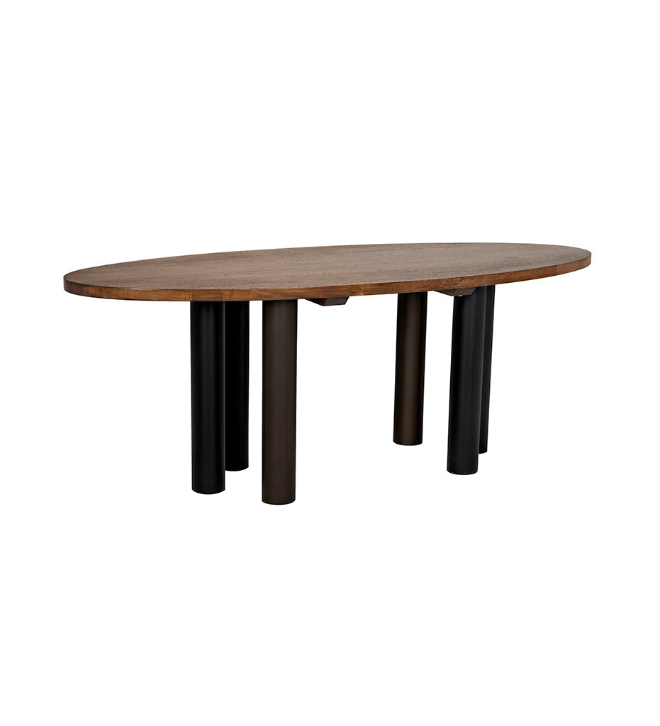 Allred Collaborative - Noir - Journal Oval Dining Table - Journal Oval Dining Table - GTAB572DW