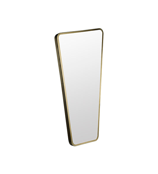 Allred Collaborative - Noir - Juliet Mirror - Steel with Brass Finish - Juliet Mirror - Steel with Brass Finish - GMIR163MB