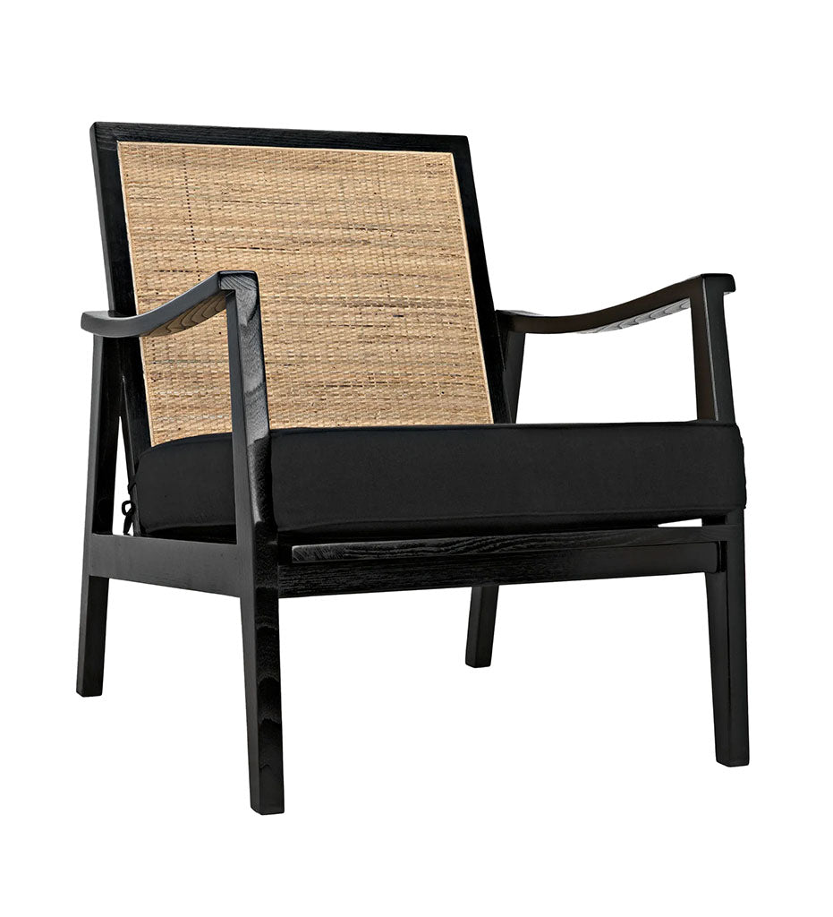 Allred Collaborative - Noir - Lichtenstein Chair - Charcoal Black - Lichtenstein Chair - Charcoal Black - AE-215CHB