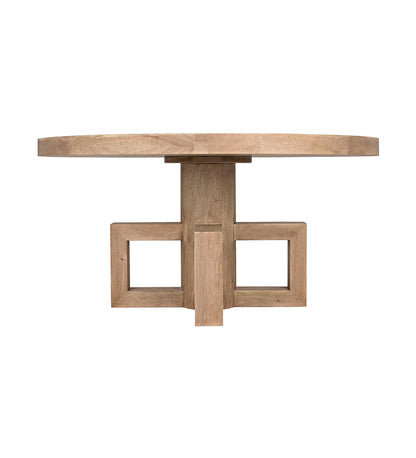 Allred Collaborative - Noir - Lima Dining Table - Washed Walnut - Lima Dining Table - Washed Walnut - GTAB531WAW-60