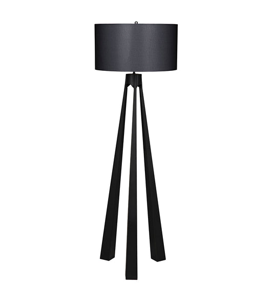 Allred Collaborative - Noir - Lore Floor Lamp with Shade - Lore Floor Lamp with Shade - LAMP737MTBSH