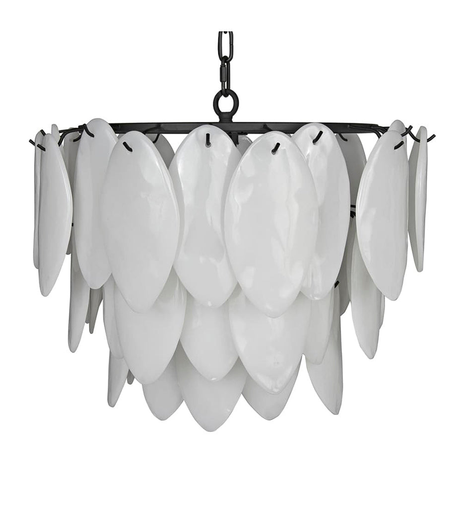 Allred Collaborative - Noir - Lotus Chandelier - Medium - Lotus Chandelier - Medium - LAMP781MTB