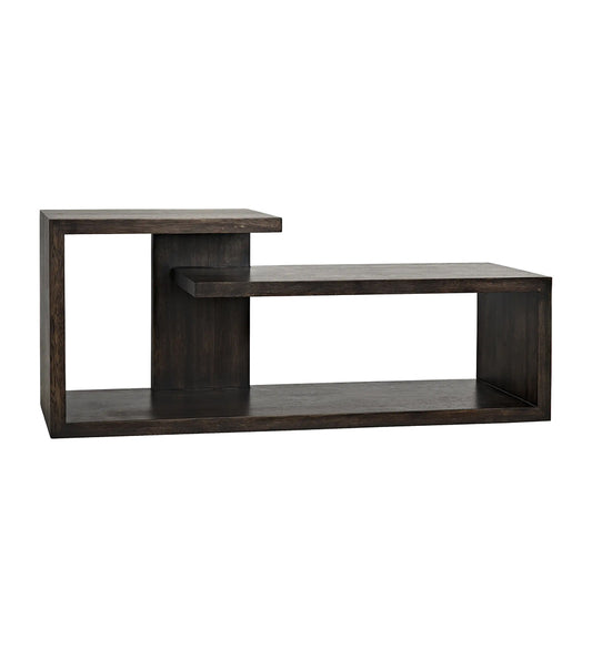 Allred Collaborative - Noir - Lou Console - Ebony Walnut - Lou Console - Ebony Walnut - GCON324EB