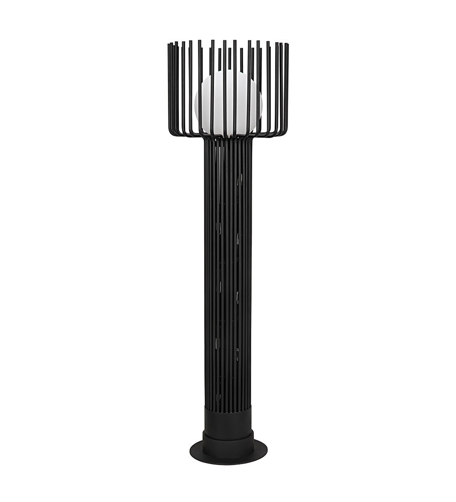 Allred Collaborative - Noir - Lucis Floor Lamp - Black Steel - Lucis Floor Lamp - Black Steel - LAMP758MTB