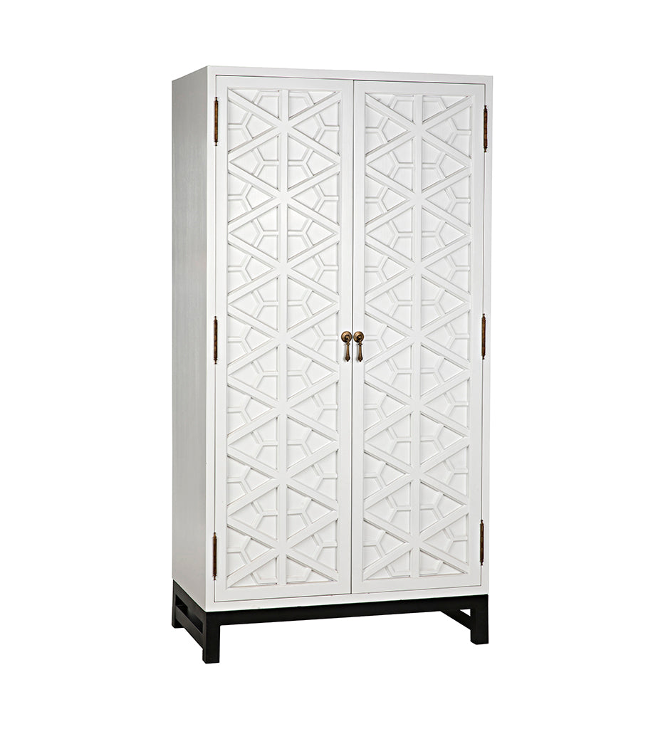 Allred Collaborative - Noir - Maharadscha Hutch - Small - Solid White - Maharadscha Hutch - Small - Solid White - GHUT118SW-S