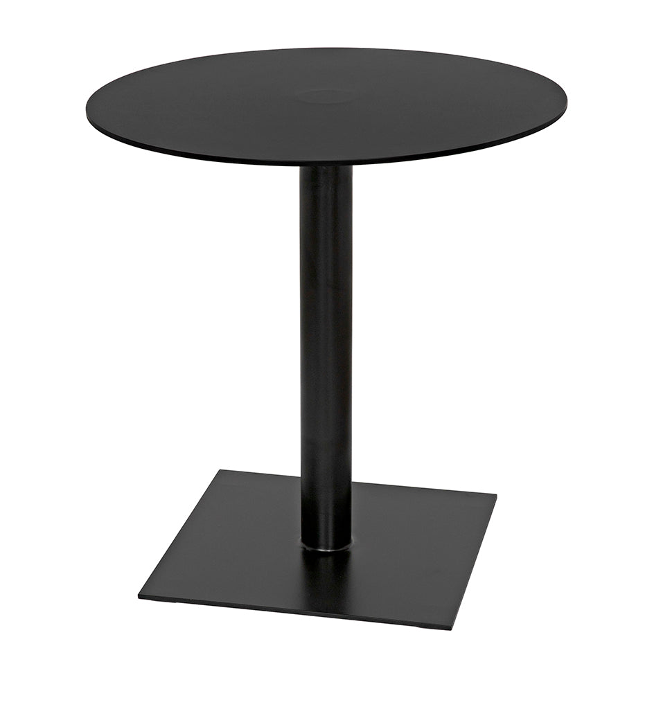 Allred Collaborative - Noir - Mies Side Tables - Black Steel - Mies Side Tables - Black Steel - GTAB774MTB