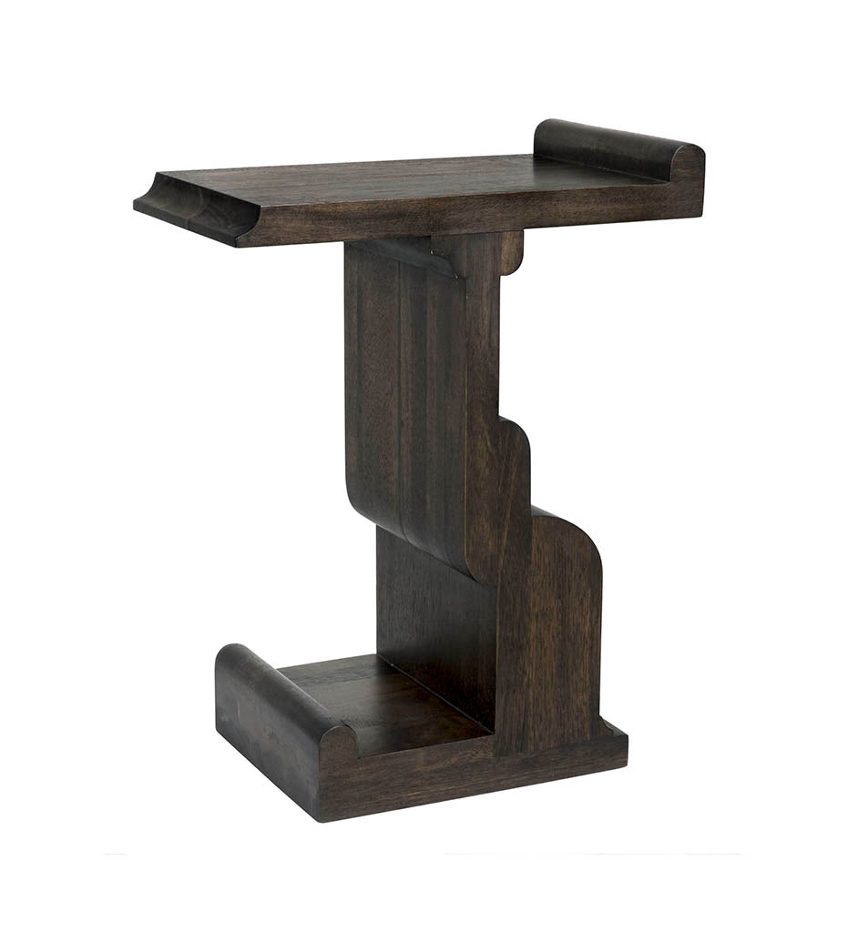 Allred Collaborative - Noir - Momo Side Tables - Ebony Walnut - Momo Side Tables - Ebony Walnut - GTAB912EB