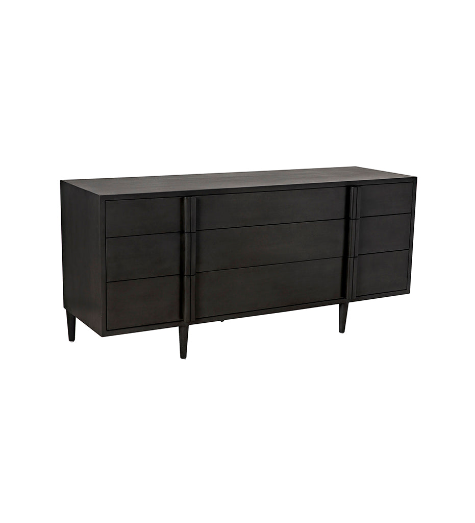 Allred Collaborative - Noir - Morten 9 Drawer Dresser - Pale - Morten 9 Drawer Dresser - Pale - GCON241P