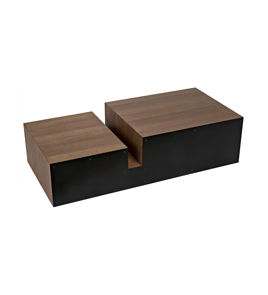 Allred Collaborative - Noir - Nido Coffee Table - Black Steel - Nido Coffee Table - Black Steel - GTAB1061MTB