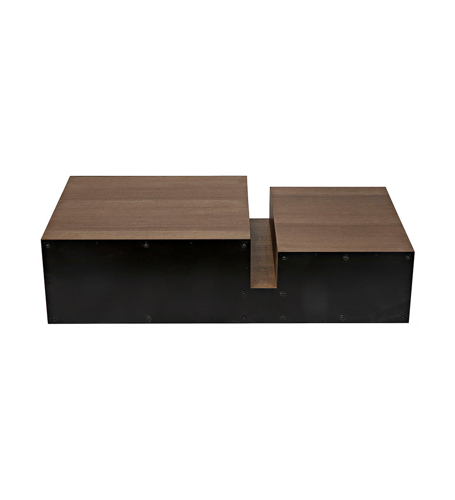 Allred Collaborative - Noir - Nido Coffee Table - Black Steel - Nido Coffee Table - Black Steel - GTAB1061MTB