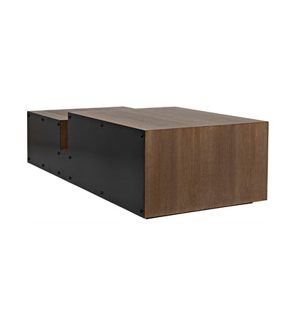 Allred Collaborative - Noir - Nido Coffee Table - Black Steel - Nido Coffee Table - Black Steel - GTAB1061MTB