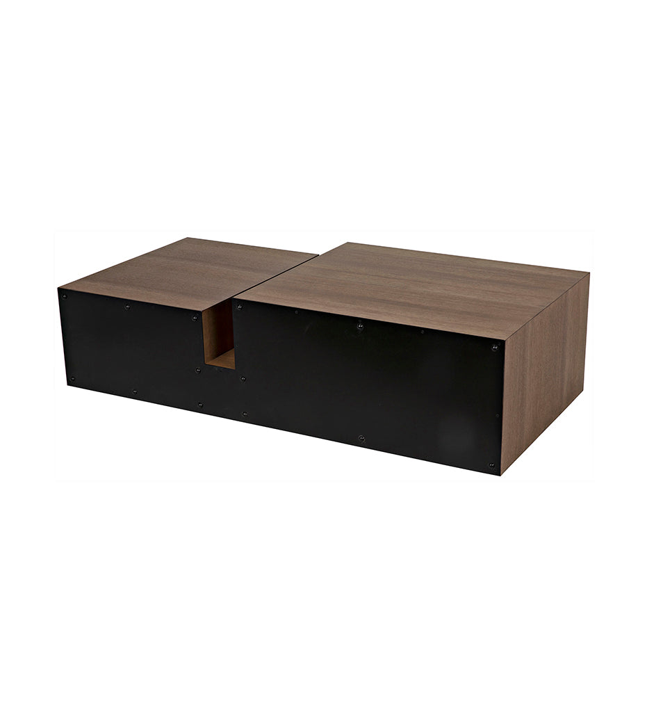 Allred Collaborative - Noir - Nido Coffee Table - Black Steel - Nido Coffee Table - Black Steel - GTAB1061MTB