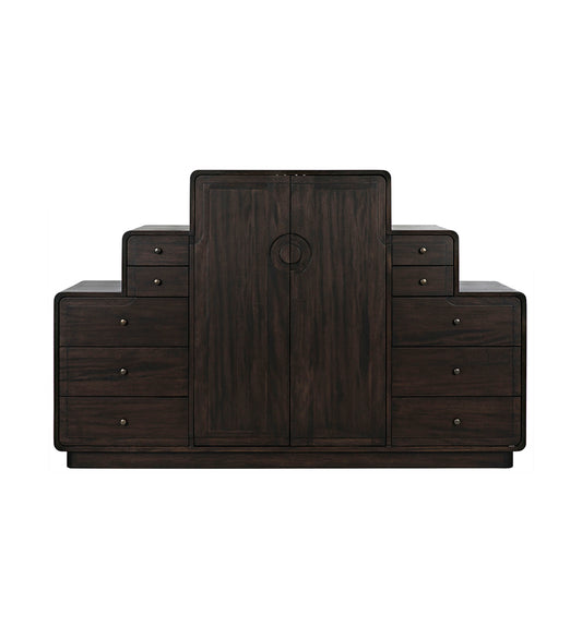 Allred Collaborative - Noir - Nova Sideboard - Ebony Walnut - Nova Sideboard - Ebony Walnut - GCON357EB