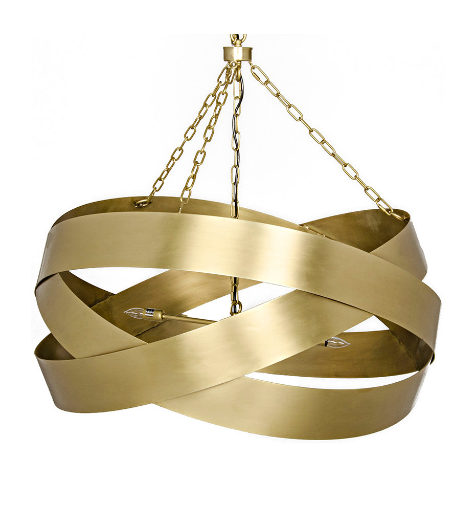 Allred Collaborative - Noir - Orion Pendant - Brass Finish - Orion Pendant - Brass Finish - LAMP517MB