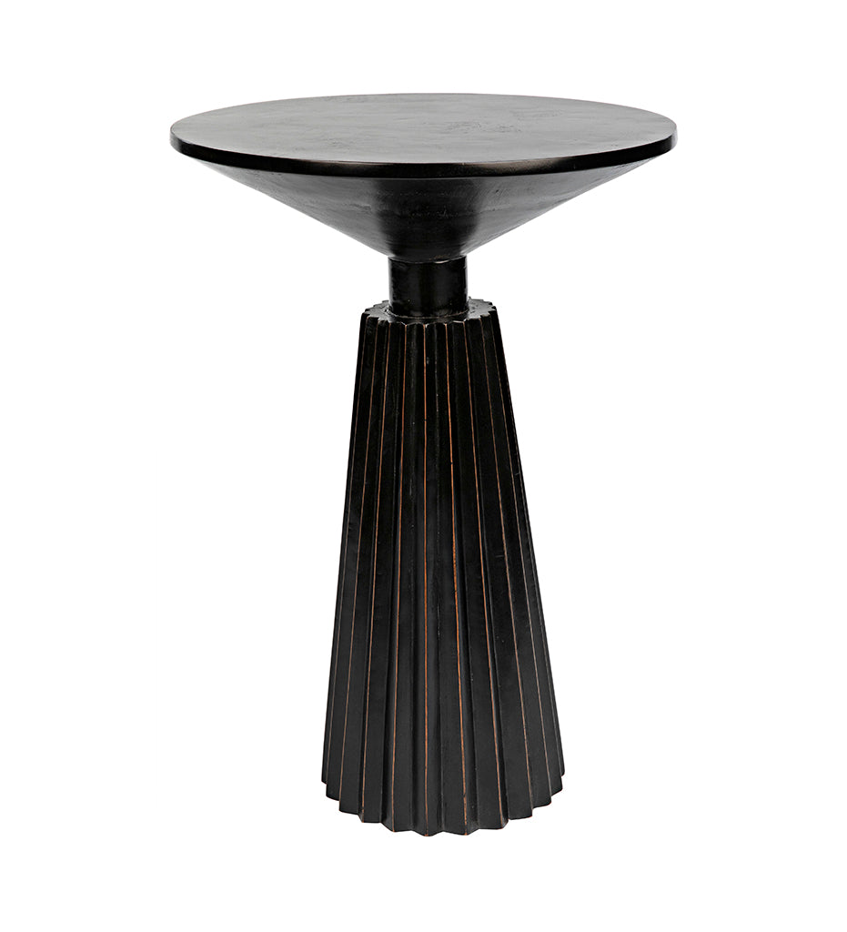 Allred Collaborative - Noir - Orson Side Tables - Hand Rubbed Black - Orson Side Tables - Hand Rubbed Black - GTAB939HB