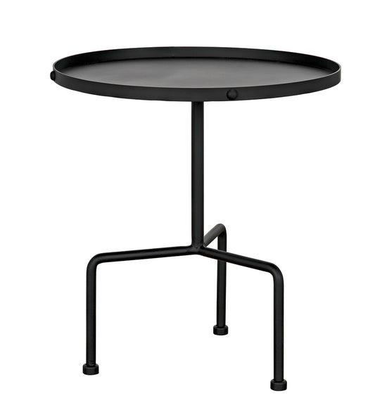 Allred Collaborative - Noir - Paige Side Tables - Black Steel - Paige Side Tables - Black Steel - GTAB393MTB