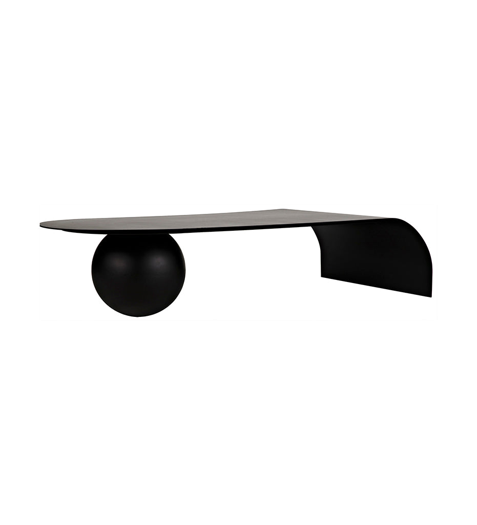 Allred Collaborative - Noir - Rosario Coffee Table - Black Steel - Rosario Coffee Table - Black Steel - GTAB1091MTB