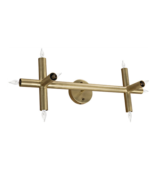 Allred Collaborative - Noir - Salome Sconce - Metal with Brass Finish - Salome Sconce - Metal with Brass Finish - LAMP512MB