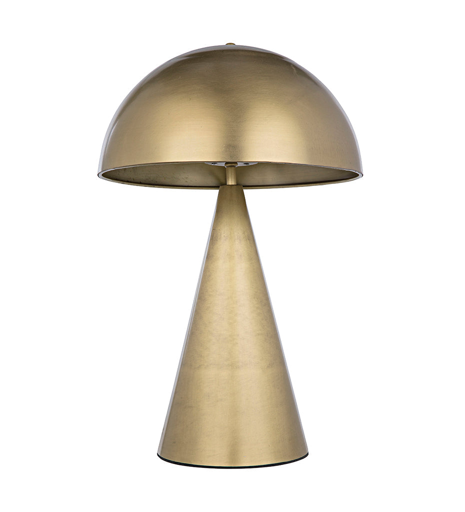 Allred Collaborative - Noir - Skuba Table Lamp - Metal with Brass Finish - Skuba Table Lamp - Metal with Brass Finish - LAMP718MB