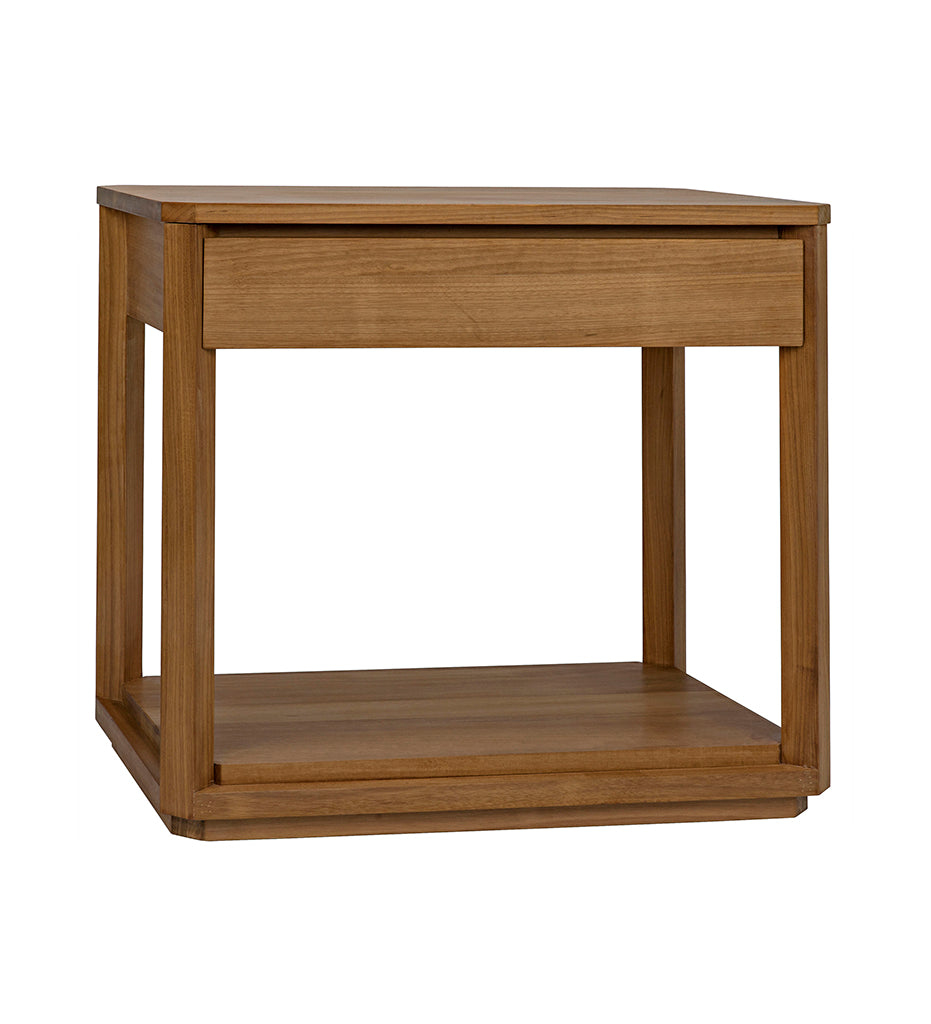 Allred Collaborative - Noir - SL11 Side Tables - Gold Teak - SL11 Side Tables - Gold Teak - GTAB866GT