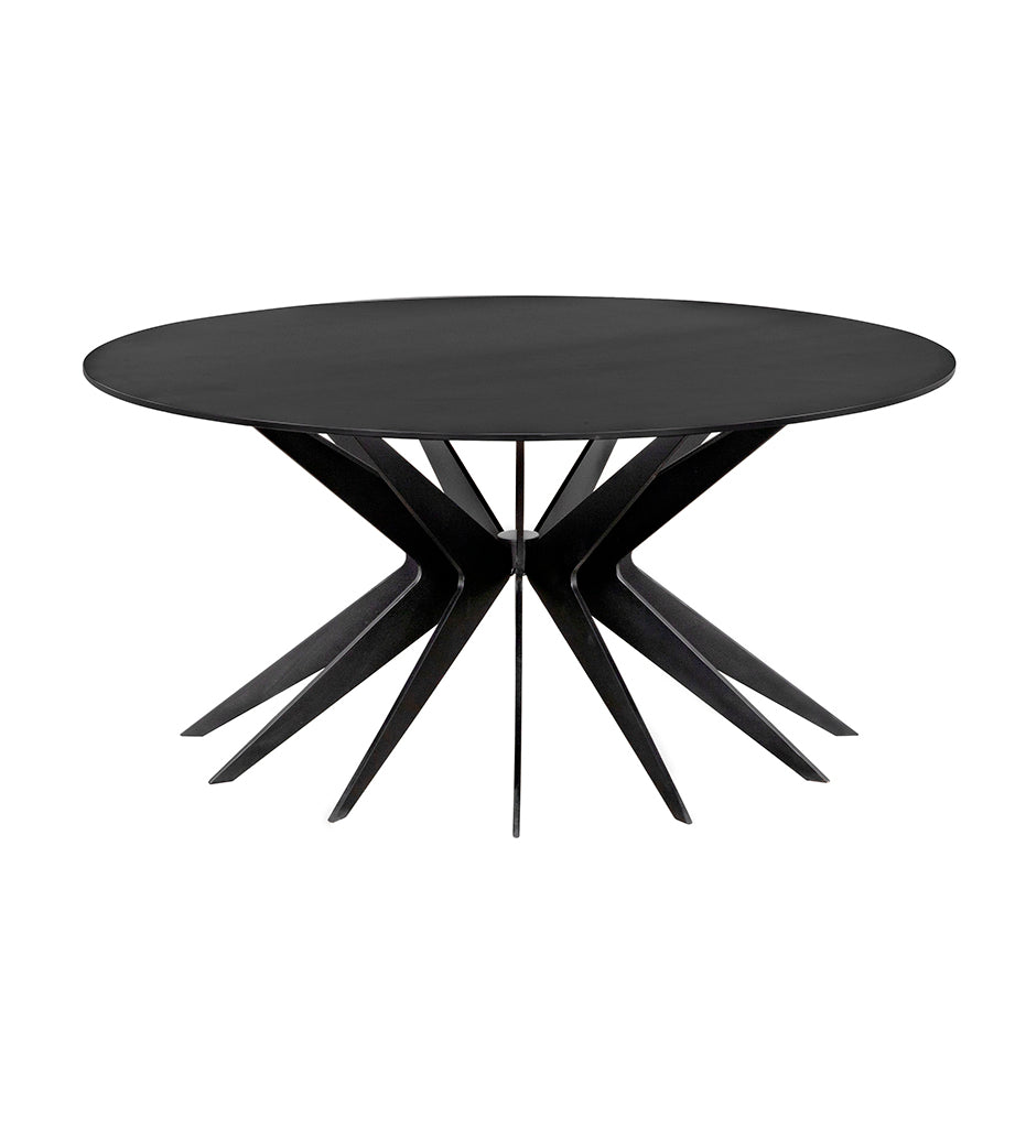 Allred Collaborative - Noir - Spider Coffee Table - Black Metal - Spider Coffee Table - Black Metal - GTAB1107MTB