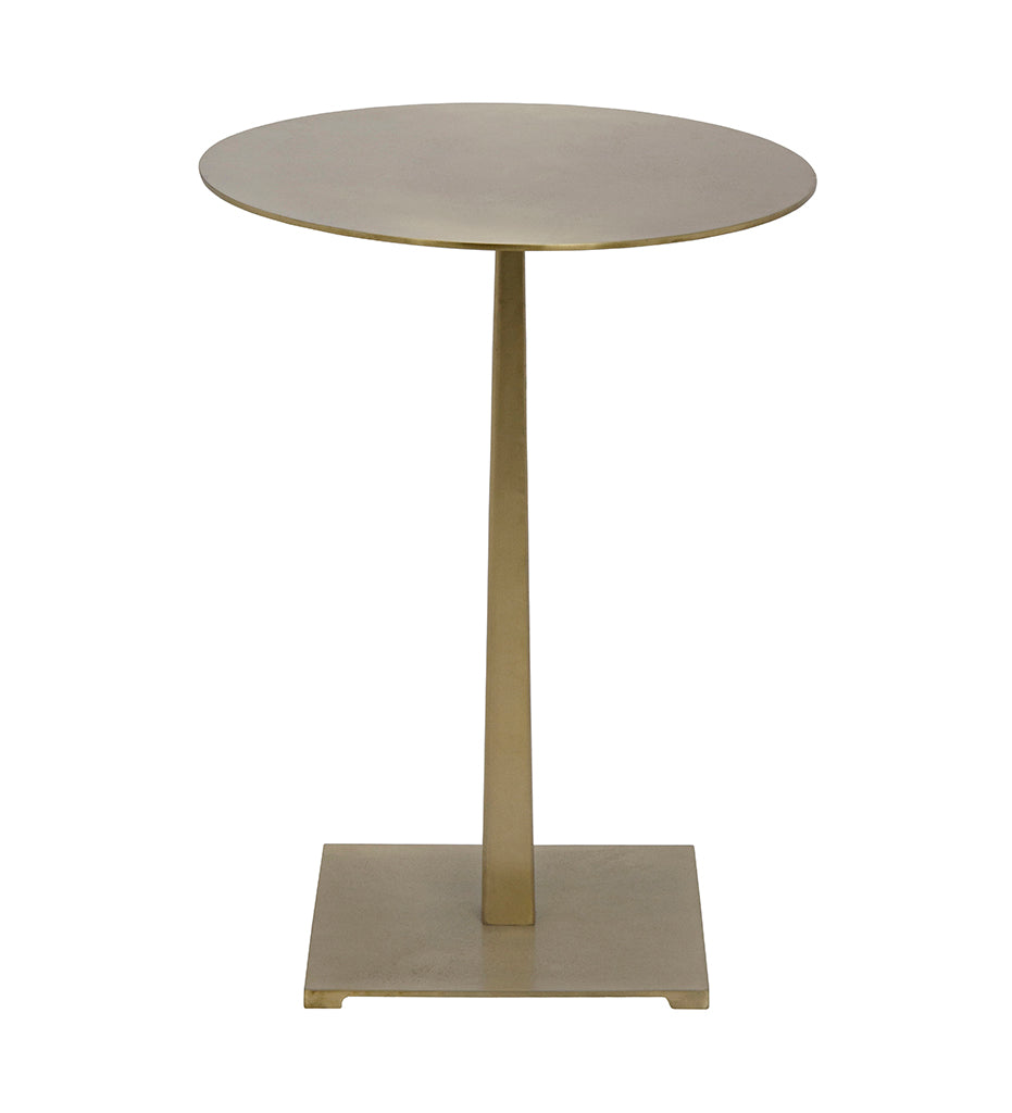 Allred Collaborative - Noir - Stiletto Side Tables - Metal with Brass Finish - Stiletto Side Tables - Metal with Brass Finish - GTAB812MB