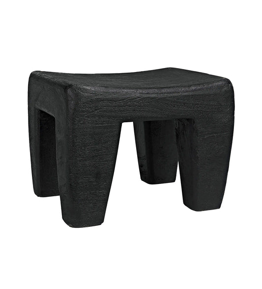 Allred Collaborative - Noir - Sumo Stool - Black Burnt - Sumo Stool - Black Burnt - AW-44BB