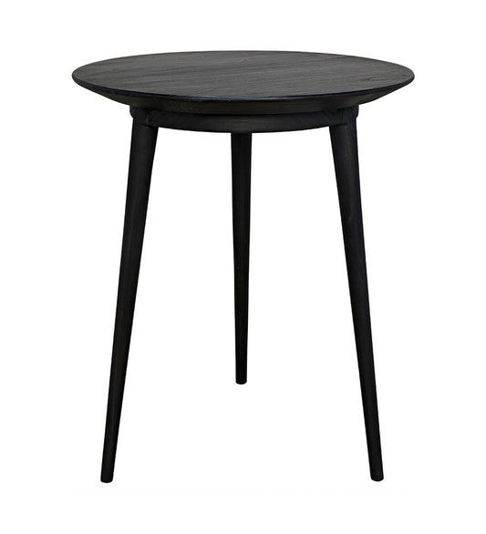 Allred Collaborative - Noir - Tripod Side Tables - Charcoal Black - Tripod Side Tables - Charcoal Black - AE-19CHB