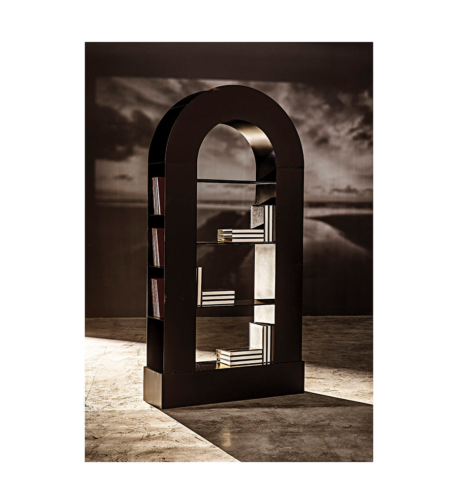 Allred Collaborative - Noir - Triumph Bookcase - Black Steel - Triumph Bookcase - Black Steel - GBCS229MTB