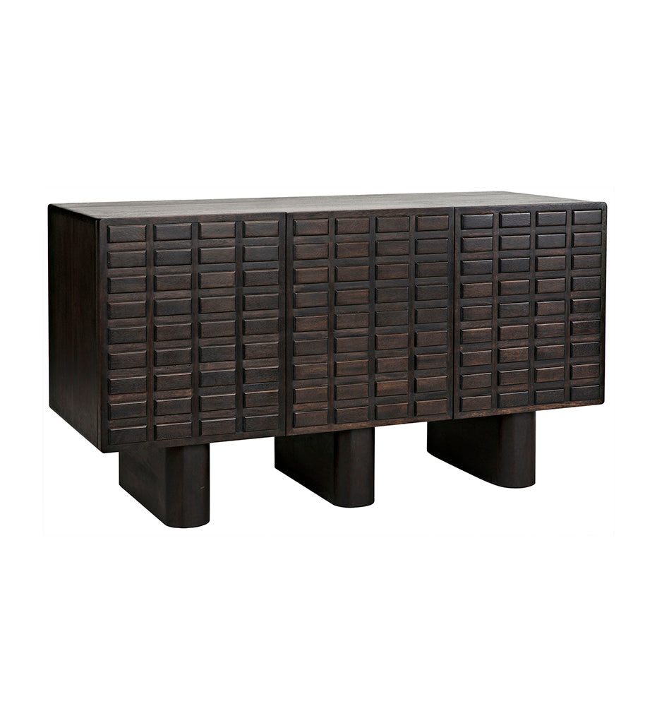 Allred Collaborative - Noir - Vega Sideboard - Ebony Walnut - Vega Sideboard - Ebony Walnut - GCON348EB