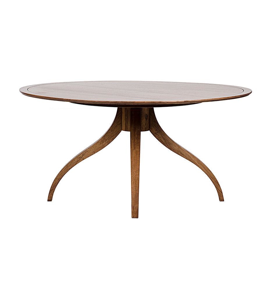 Allred Collaborative - Noir - Vera Dining Table - Dark Walnut - Vera Dining Table - Dark Walnut - GTAB495DW