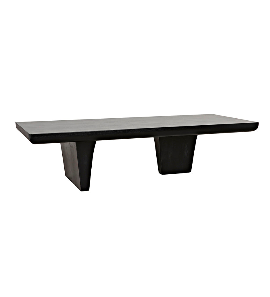 Allred Collaborative - Noir - Ward Coffee Table - Hand Rubbed Black - Ward Coffee Table - Hand Rubbed Black - GTAB1079HB