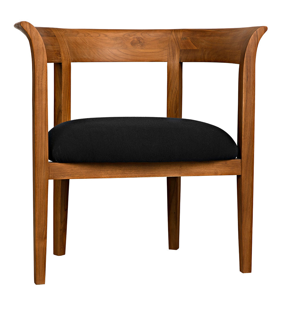 Allred Collaborative - Noir - Webster Club Chair - Teak - Webster Club Chair - Teak - AE-104T