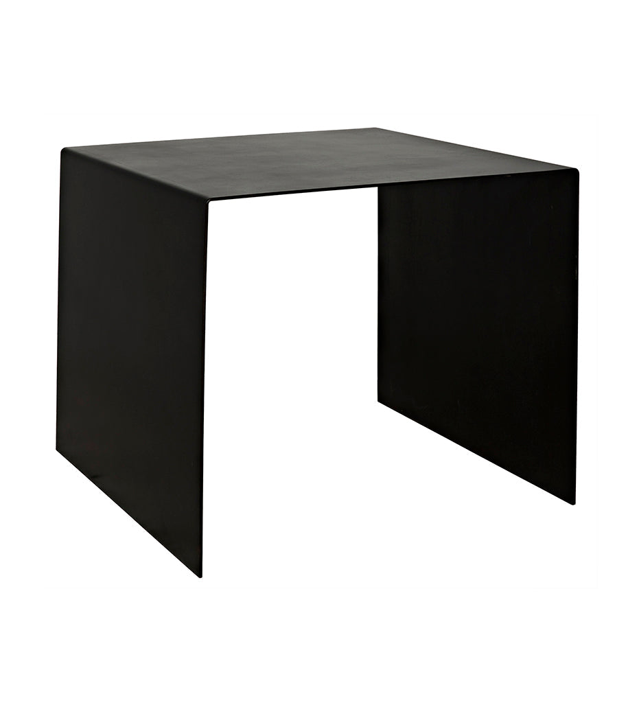 Allred Collaborative - Noir - Yves Side Tables - Large - Black Steel - Yves Side Tables - Large - Black Steel - GTAB815MTB-L