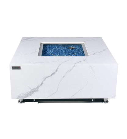 Allred Collaborative - Ocean Rock USA, Incorporated - Bianco Sofia Porcelain Fire Table - Bianco Sofia Porcelain Fire Table - OFP103BW-NG