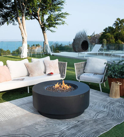 Allred Collaborative - Ocean Rock USA, Incorporated - Colosseo Fire Table - Colosseo Fire Table - OFG414DG-NG