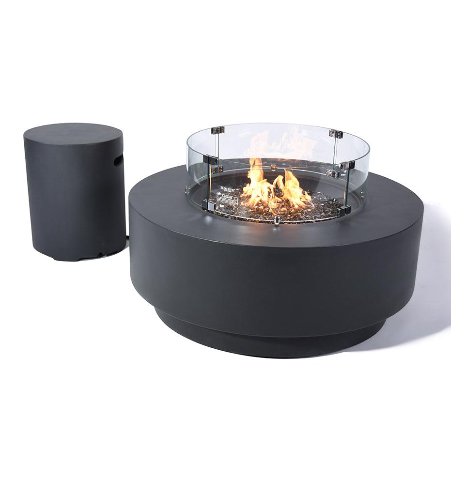 Allred Collaborative - Ocean Rock USA, Incorporated - Colosseo Fire Table - Colosseo Fire Table - OFG414DG-NG